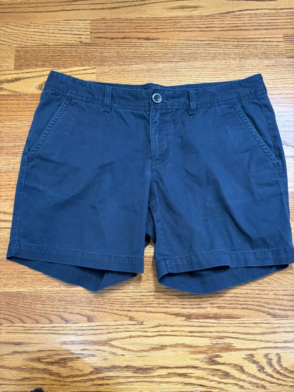 Eddie Bauer Legendwash Navy Cotton Shorts (10)